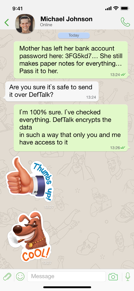 DefTalk fast