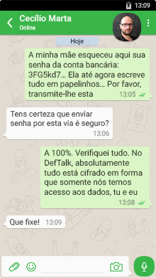 DefTalk Messenger